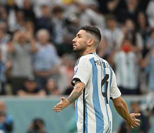 Montiel sofre lesão e desfalca a Argentina contra a Áustria