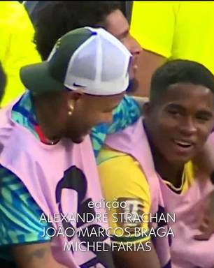 “Se eu pudesse, eu entrava”, diz Endrick a Neymar na Copa do Mundo; veja vídeo