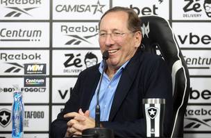 John Textor e o dono da SAF do Botafogo (Foto: Vitor Silva/Botafogo)