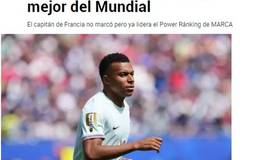 Mbappé lidera ranking de melhores da Copa.