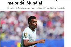 Jornal espanhol elege Mbappe melhor jogador da Copa ate o momento. (Foto: Reproducao)