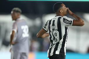 Kayke comemora gol do Botafogo contra o Boavista no ano passado. (Foto: Vitor Silva/Botafogo)