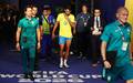 Lucas Paqueta deixa o jogo com dores na coxa esquerda em Brasil x Japao (Foto: Phil Noble/Reuters