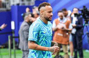 Neymar antes do jogo entre Brasil e Japao (Foto: Vanessa Carvalho/Parceiro/Agencia O Dia)