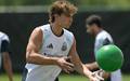 Nico Paz durante treino da Argentina na Copa do Mundo 2026 (Foto: Juan MABROMATA / AFP