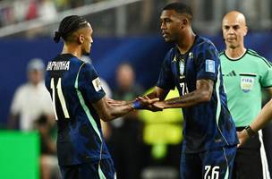 Rayan entra no lugar de Raphinha Brasil x Haiti Selecao. (Foto: Dylan Martinez/Reuters)