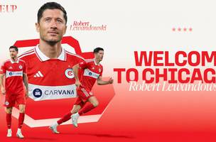 Robert Lewandowski e o novo reforco do Chicago Fire (Foto: Divulgacao / Chicago Fire)
