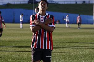 Ryan Francisco marcou para o Sao Paulo em duelo pelo Paulistao Sub-20. (Foto: Rubens Chiri / Sao Paulo FC)