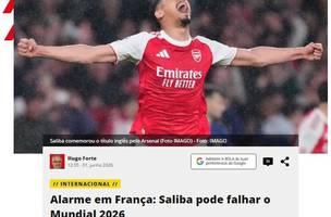 Zagueiro do Arsenal agrava lesao e pode ser cortado da Copa pela Franca. (Foto: Reproducao)