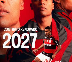 Alex Sandro renova com Flamengo até 2027