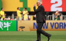 Filho de Carlo Ancelotti concede coletiva após derrota da Seleção
