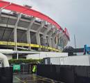 Chuva forte ameaça jogo no estádio Azteca