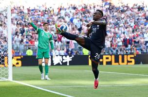 Balogun em Estados Unidos x Belgica pelas oitavas de final da Copa do Mundo. (Foto: Albert Gea/Reuters)