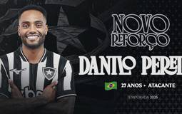 Botafogo anuncia Danilo Pereira por empréstimo