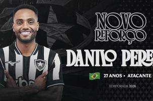 Botafogo anuncia Danilo Pereira. (Foto: Reproducao)