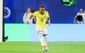 Com lesao na panturrilha direita, Neymar jogou pouco na Copa do Mundo (Foto: William Volcov / Parceiro / Agencia O Dia