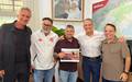 Conversas entre o Flamengo e a prefeitura de Marica (Foto: Divulgacao
