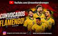 Convocados por Calo Ancelotti que foram eliminados neste domingo (5) com a selecao brasileira ja tem data para retornar ao Flamengo (Foto: Montagem Canal do YouTube Resenha Rubro Negra