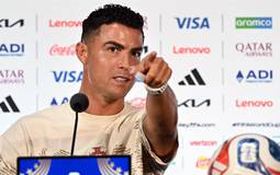 Cristiano Ronaldo provoca jornalista em coletiva