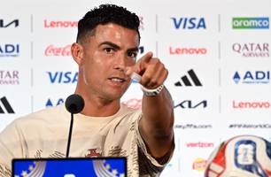 Cristiano Ronaldo provoca jornalista em coletiva