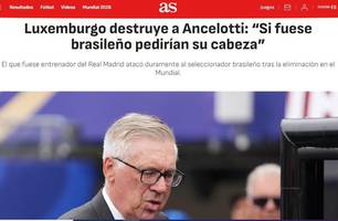 Luxemburgo questiona Ancelotti, e fala vira notícia na Espanha