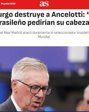 Luxemburgo questiona Ancelotti, e fala vira notícia na Espanha