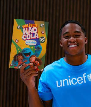 Endrick é novo embaixador do UNICEF no Brasil