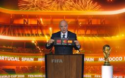 Mundial de 2030 terá sedes em três continentes pela primeira vez