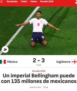 Bellingham decide para a Inglaterra e vira destaque na mídia mundial