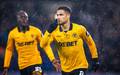 Joao Gomes comemora gol pelo Wolves. (Foto: Reproducao X