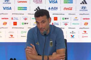 Lionel Scaloni, em entrevista apos a final da Copa do Mundo (Foto: Reproducao / YouTube)
