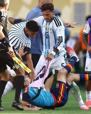 Fifa investiga tumulto pós-final entre Argentina e Espanha