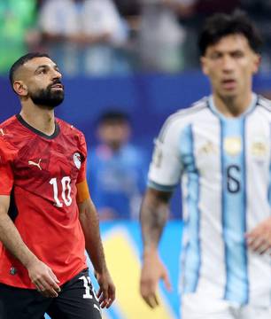 Salah evita críticas à arbitragem após derrota para Argentina