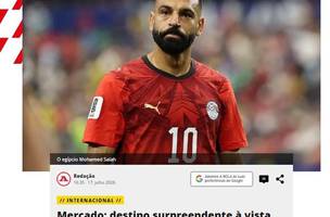 Salah negocia com o Besiktas depois da Copa com o Egito. (Foto: Reproducao)