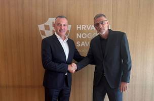 Slaven Bilic e o novo treinador da Croacia (Foto: Divulgacao / HNS)