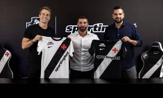 Vasco fecha patrocínio máster com a SportingBet