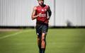 Vitinho em campo no CT do Corinthians. (Foto: Rodrigo Gazzanel/Agencia Corinthians